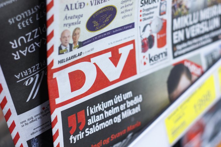 Einn þeirra miðla sem tilheyrir Pressusamstæðunni er hið rótgróna blað DV.