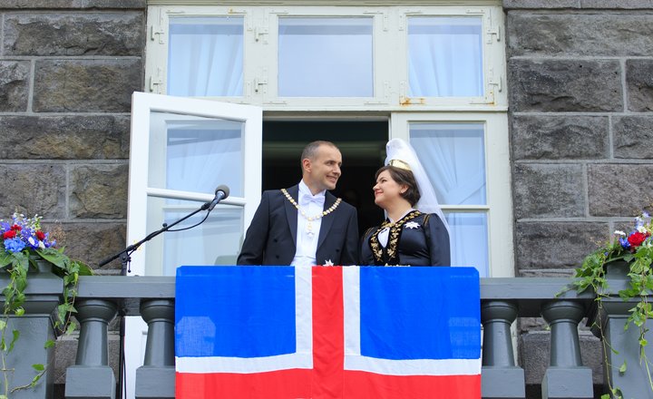 Guðni og Eliza eru orðin sjöttu forsetahjón lýðveldisins.
