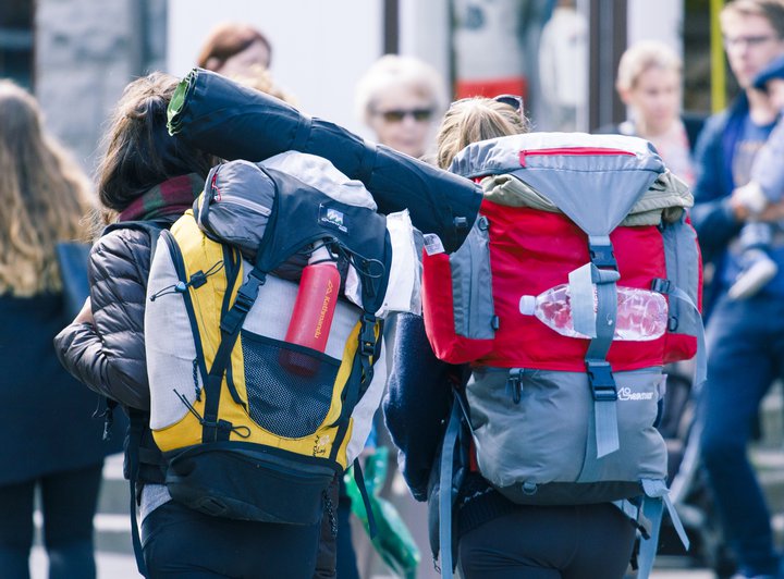 Ferðamenn hafa verið mjög fyrirferðamiklir á Reykjavík undanfarin ár. Nú eru þeir vart sjáanlegir í höfuðborginni.