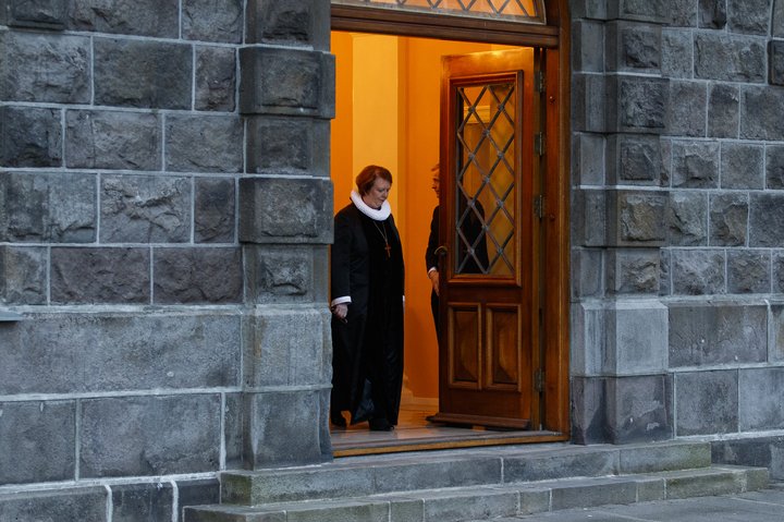 Agnes M. Sigurðardóttir er biskup Íslands.