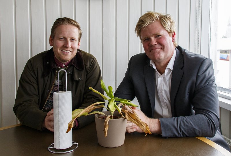 Grétar og Árni sjá um Hismið.