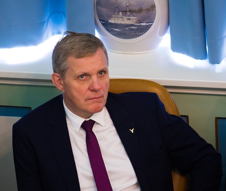 Jón Gunnarsson, starfandi samgöngu- og sveitarstjórnarráðherra.
