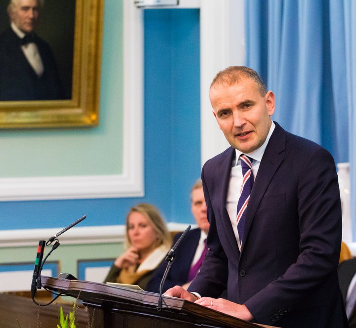 Guðni Th. Jóhannesson, forseti Íslands, ávarpaði þingheim við þingsetningu 147. löggjafarþings í dag.