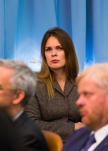 Björt Ólafsdóttir, þingmaður Bjartrar framtíðar og umhverfisráðherra.