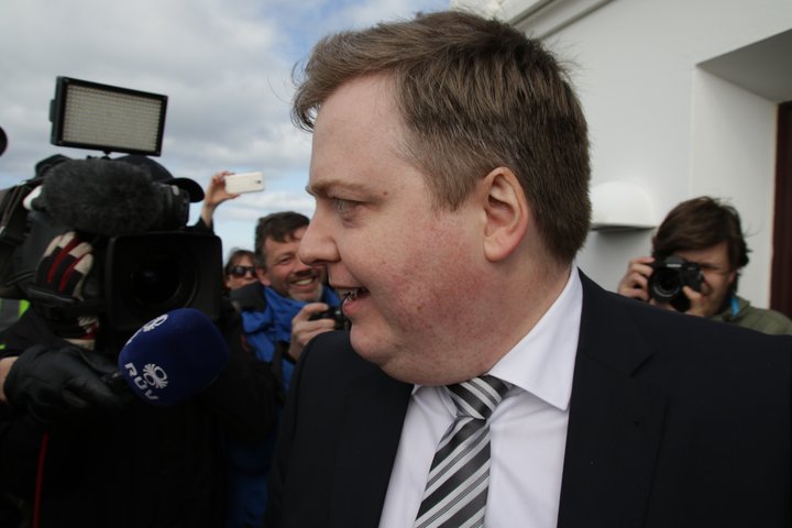 Sigmundur Davíð Gunnlaugsson.