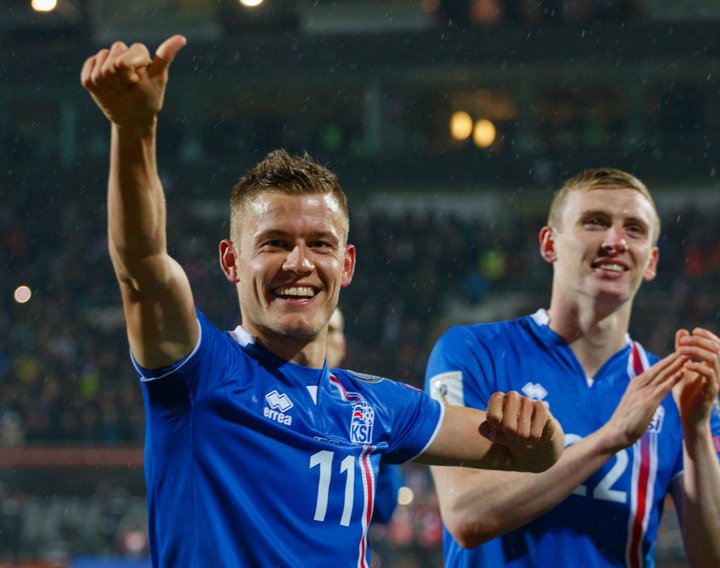 7DM_6976_raw_171009.jpg landslið knattspyrna fótbolti hm2018 Alfreð Finnbogason fögnuður