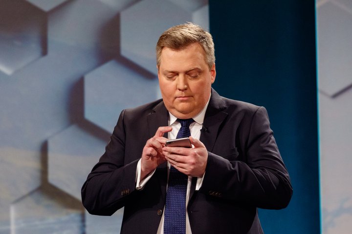 Sigmundur Davíð Gunnlaugsson er formaður Miðflokksins.