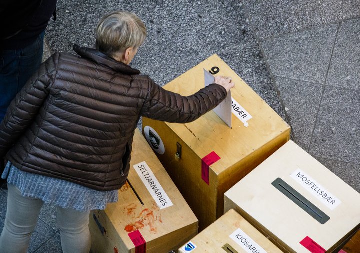 Síðast var kosið til Alþingis fyrir tæpu ári síðan.