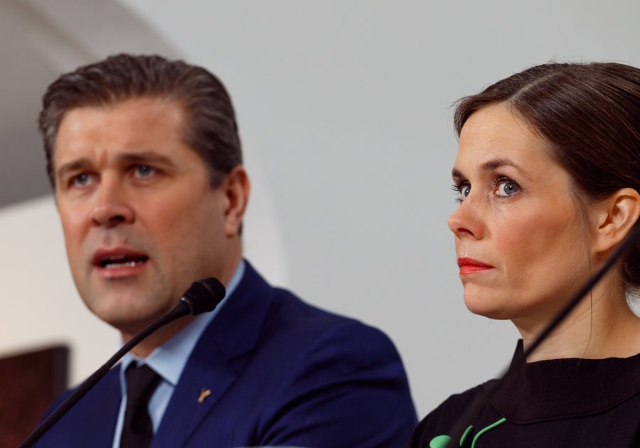 Bjarni Benediktsson Katrín Jakobsdóttir forsætisráðherra