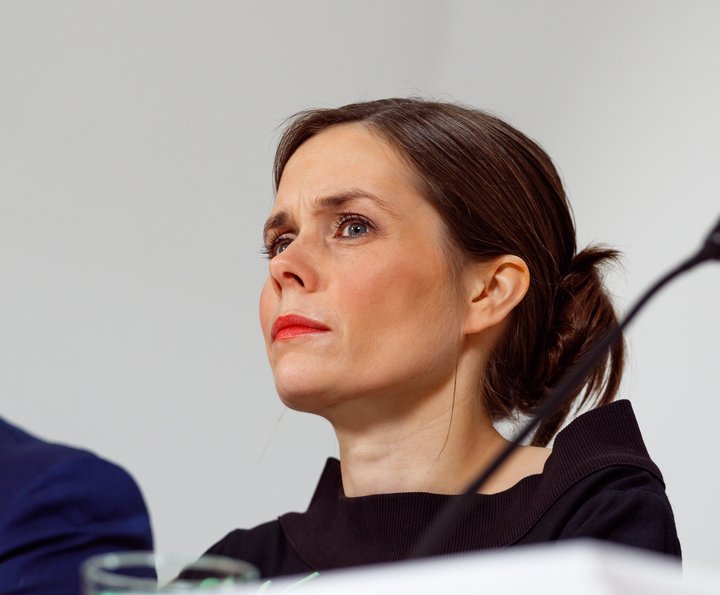 Katrín Jakobsdóttir, formaður Vinstri grænna og forsætisráðherra.