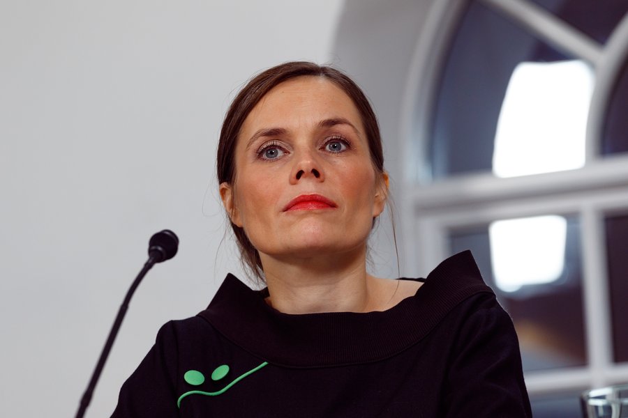 Birgir Þór Harðarson Katrín Jakobsdóttir forsætisráðherra