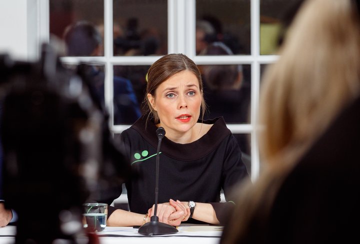 Katrín Jakobsdóttir forsætisráðherra