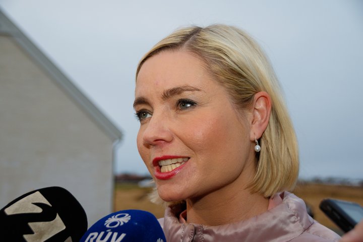 Lilja Alfreðsdóttir er mennta- og menningarmálaráðherra.