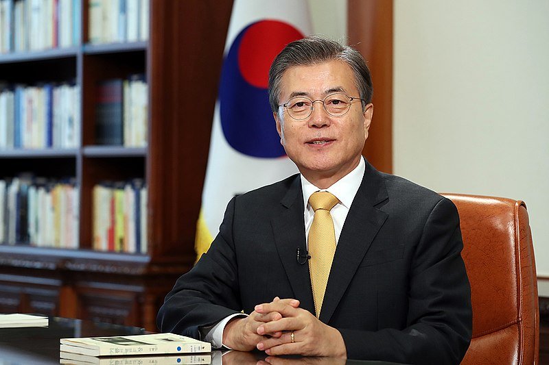 Moon Jae-in Mynd: Wiki Commons