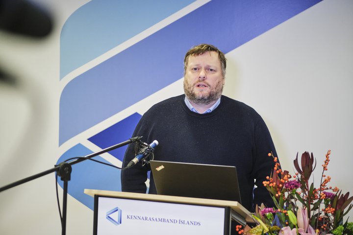 Ragnar Þór Pétursson formaður KÍ.