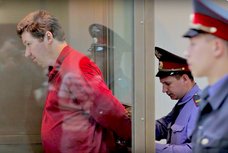 Alexy Kozlov í fangelsi. Mynd: Úr einkasafni.