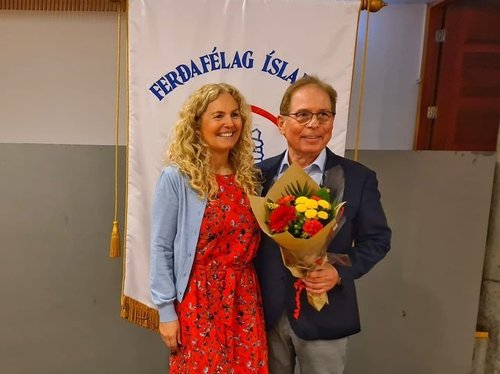 Anna Dóra Sæþórsdóttir tók við af Ólafi Erni Haraldssyni sem forseti Ferðafélags Íslands í júní 2021.