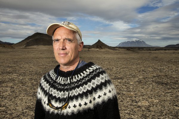 Ármann Höskuldsson eldfjallafræðingur við Háskóla Íslands.