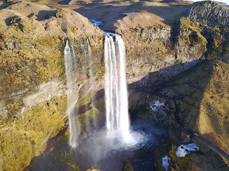 Seljalandsfoss Mynd: Aron Máni.