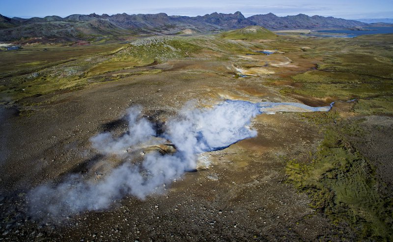 HS Orka áformar jarðvarmavirkjun í Austurengjum. Mynd: Ellert Grétarsson