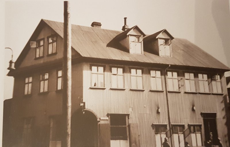 Bræðraborgarstígur 1 árið 1920. Mynd: Jafet Hjartarson