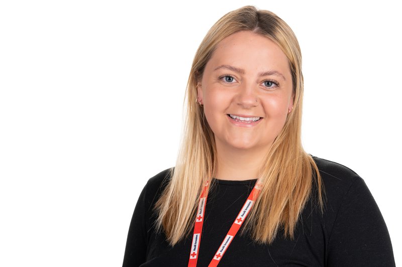 Hafrún Elísa Sigurðardóttir, verkefnastýra Frú Ragnheiðar hjá Rauða krossinum.