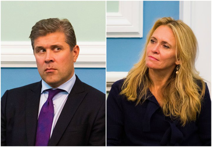 Bjarni Benediktsson og Þorgerður Katrín Gunnarsdóttir.