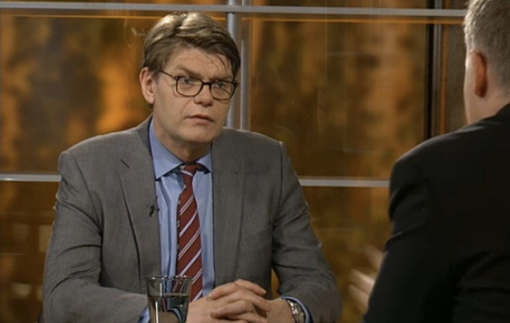 Björn Zoëga Mynd: Skjáskot/RÚV