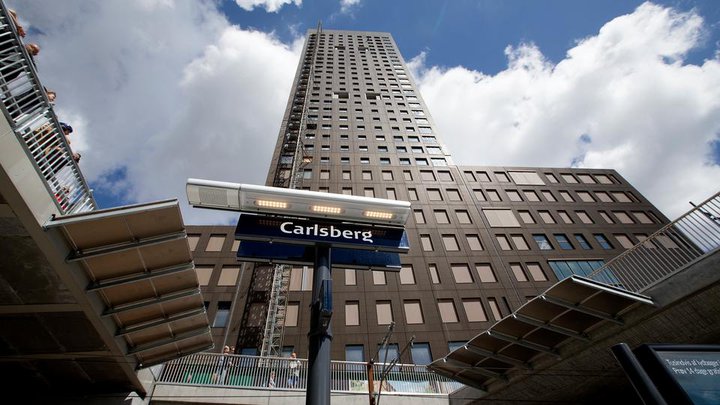 Fyrsti turninn sem hefur verið fullkláraður á Carlsberg-svæðinu er kenndur við eðlisfræðinginn Niels Bohr.