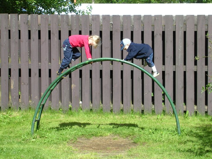 Börn að leik Mynd: Aðsend