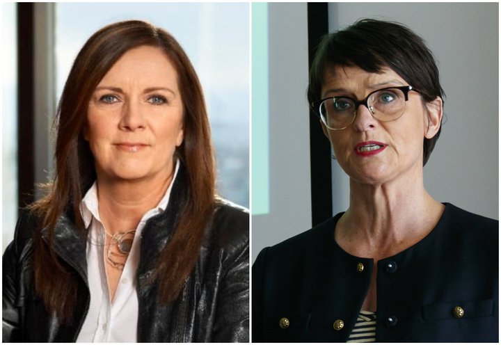Bryndís Hlöðversdóttir ríkissáttasemjara og Ragna Árnadóttir aðstoðarforstjóri landsvirkjunar.