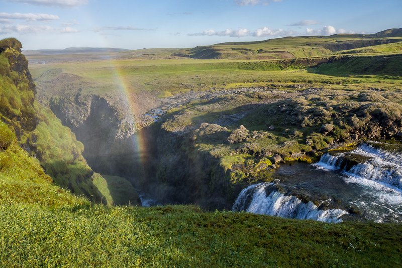 Frá áhrifasvæði Búlandsvirkjunar í Skaftá. Mynd: Ingibjörg Eiríksdóttir