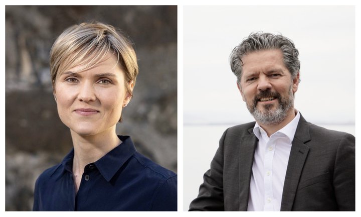 Kristrún Frostadóttir og Dagur B. Eggertsson.