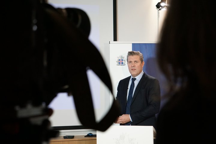 Bjarni Benediktsson fjármála- og efnahagsráðherra kynnir nýtt fjárlagafrumvarp í morgun.