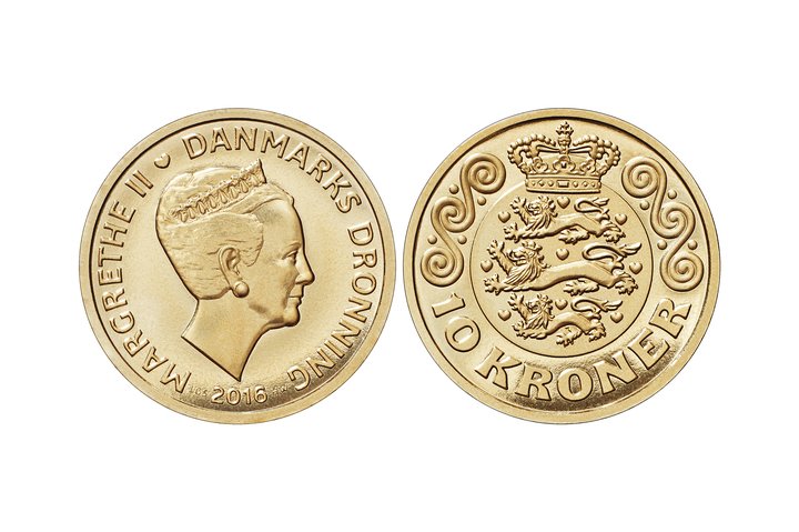 Danskar tíu krónur