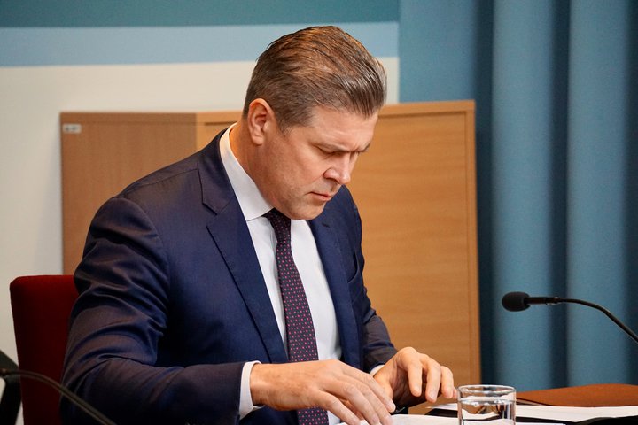 Bjarni Benediktsson, fjármála- og efnahagsráðherra, svaraði fyrirspurn Ólafs Ísleifssonar um fjárfestingarleiðina í vikunni.