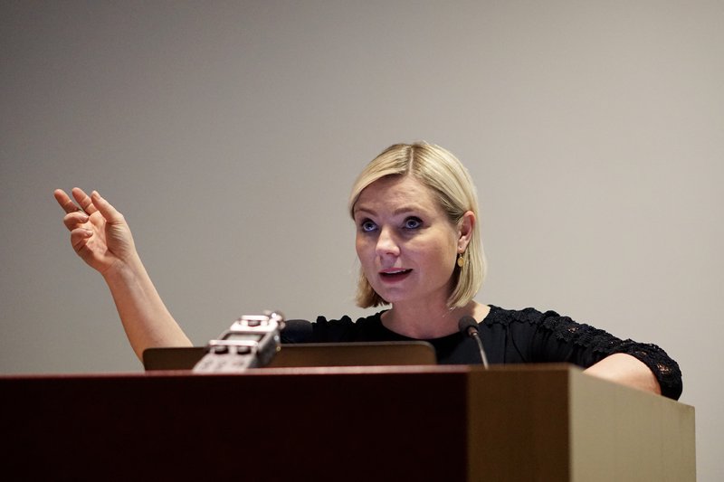 Lilja D. Alfreðsdóttir er mennta- og menningarmálaráðherra og hún lagði frumvarpið fram. Mynd: Bára Huld Beck