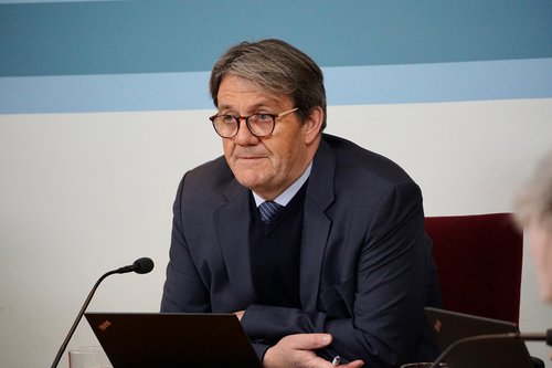 Óli Björn Kárason, þingmaður Sjálfstæðisflokksins og formaður efnahags- og viðskiptanefndar. Mynd: Bára Huld Beck.