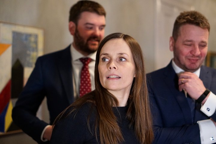 Katrín Jakobsdóttir, forsætisráðherra og formaður VG.