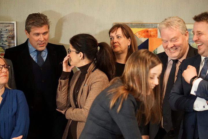 Ríkisstjórnin stendur öll á bakvið ákvörðunina.