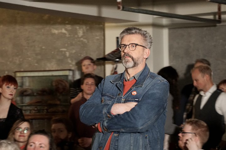 Gunnar Smári Egilsson er formaður framkvæmdastjórnar Sósíalistaflokks Íslands.