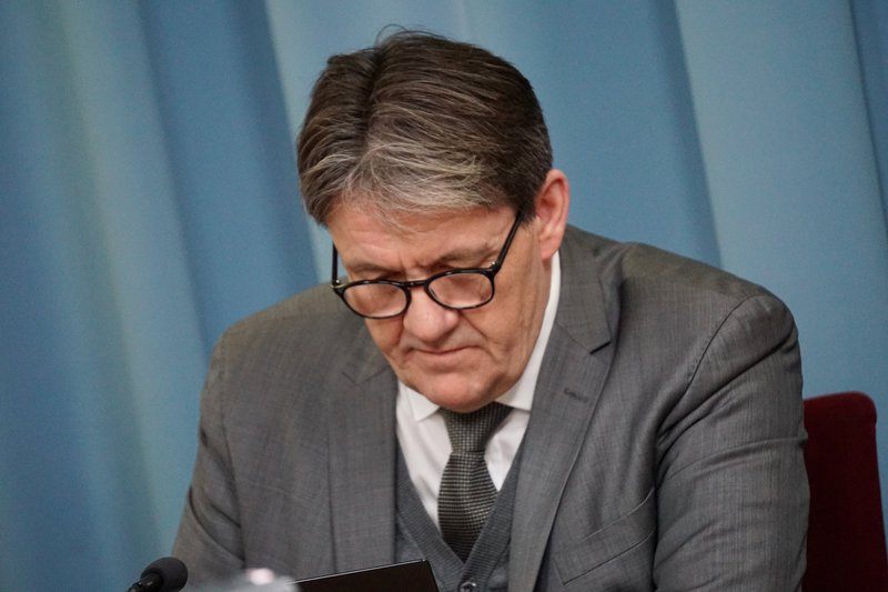 Óli Björn Kárason þingflokksformaður Sjálfstæðisflokks. Mynd: Bára Huld Beck.