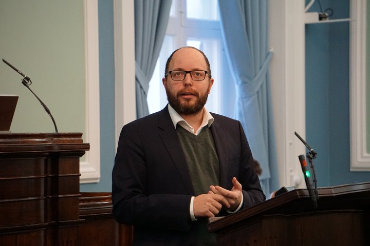 Smári McCarthy, þingmaður Pírata.