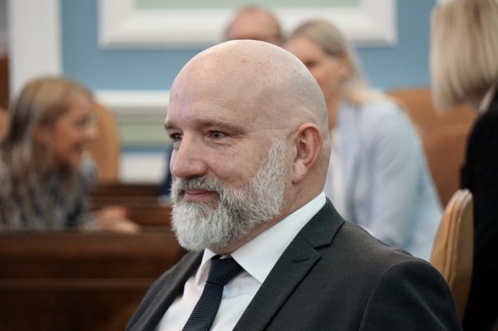 Gísli Rafn Ólafsson þingmaður Pírata.