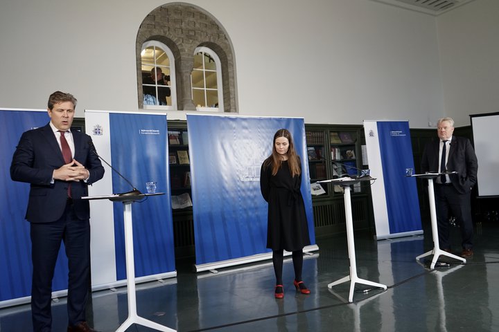 Ríkisstjórnin kynnti ýmsar aðgerðir til að mæta afleiðingum kórónuveirufaraldursins í fyrra.