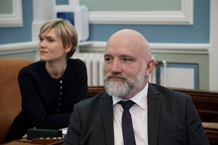 Gísli Rafn Ólafsson þingmaður Pírata.