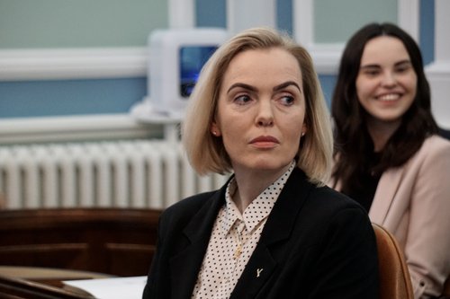 Guðrún Hafsteinsdóttir formaður efnahags- og viðskiptanefndar. Mynd: Bára Huld Beck.