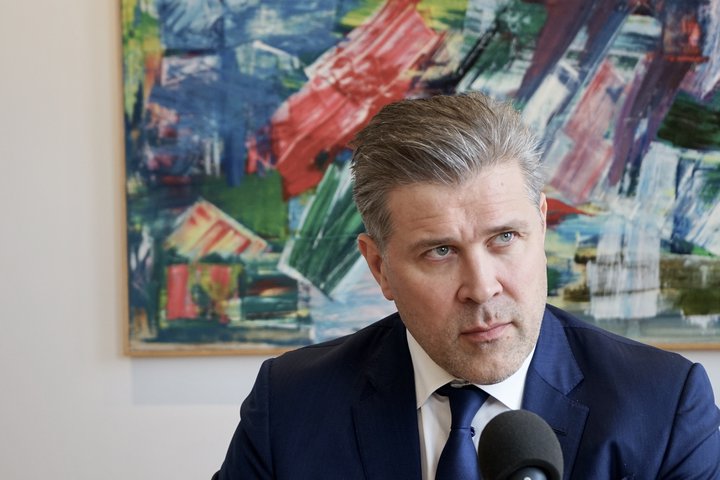 Bjarni Bendiktsson, fjármálaráðherra.