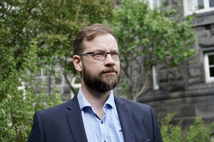 Björn Leví Gunnarsson, þingmaður Pírata.