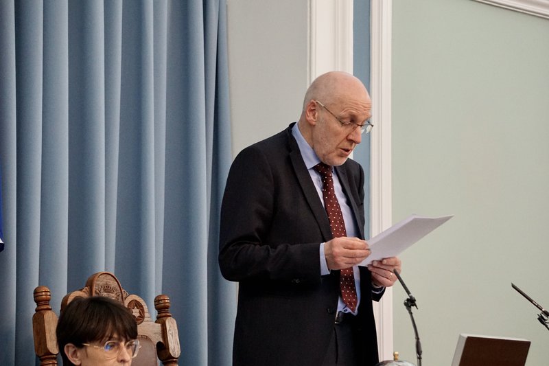 Steingrímur J. Sigfússon var formaður Vinstri grænna í 14 ár. Hann sat áfram á þingi eftir að hafa látið af formennsku og var forseti Alþingis á síðasta kjörtímabili. Mynd: Bára Huld Beck.